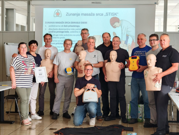 CPR seminar for employees