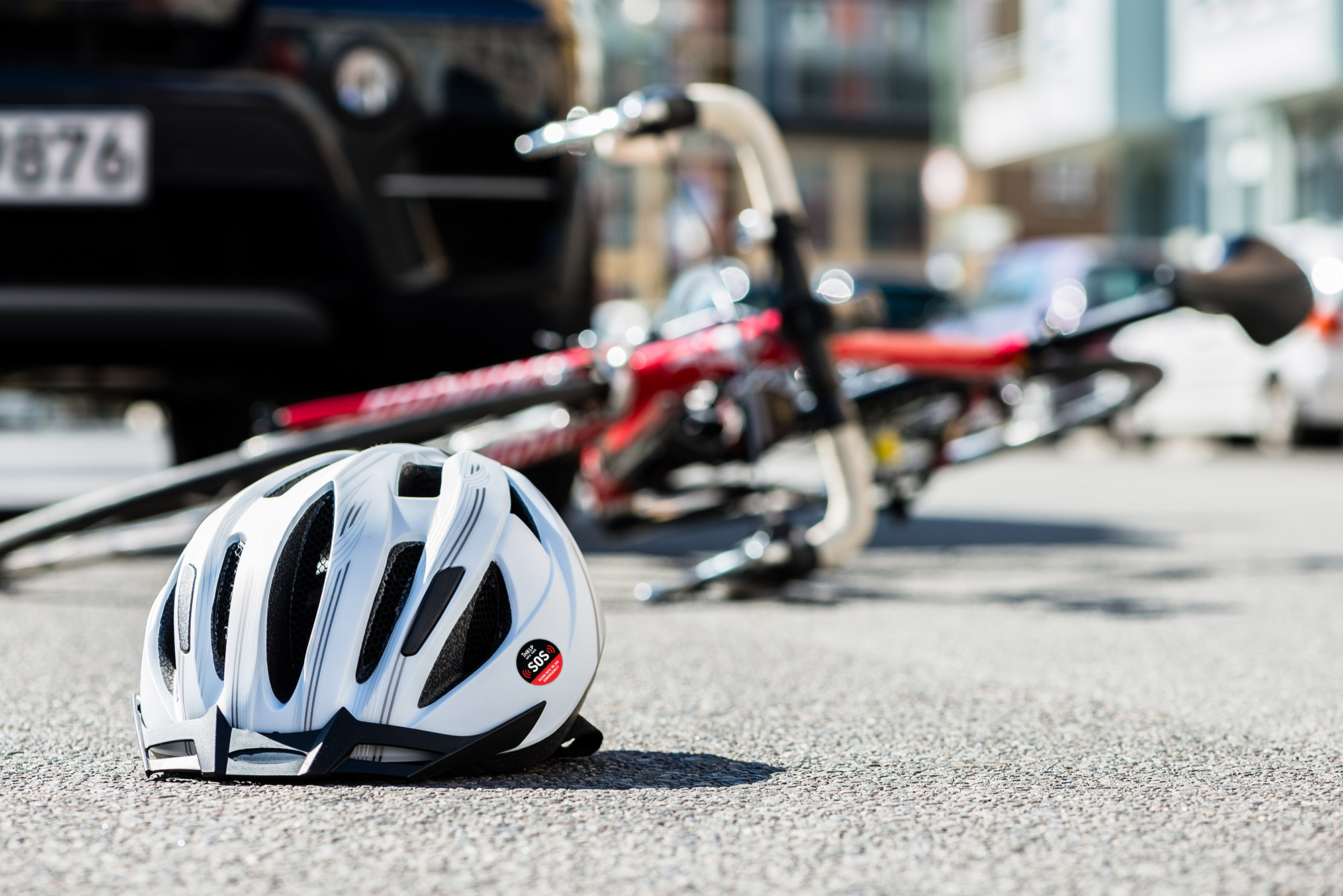Greater safety on the road: cyclist safety.